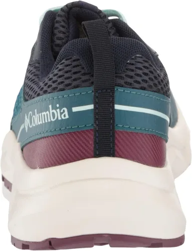 Vista 3 de Columbia Zapatos de senderismo Plateau para mujer, Aguas profundasMañana helada