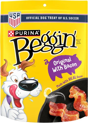 Vista 16 de Purina Beggin' Tiras con Carne Real de Golosinas para Perros con Sabores a Tocino y Carne