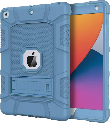 Vista 11 de Funda Azzsy para iPad de 9ª generación/iPad de 8ª generación/iPad de 7ª generación (10.2 pulgadas, modelo 2021/2020/2019), funda protectora delgada