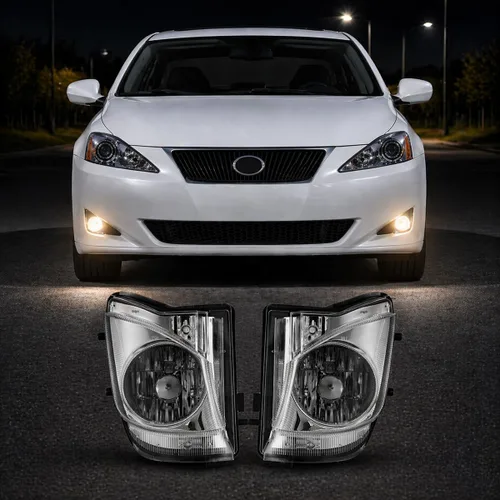 Vista 2 de CPW - Conjunto de luces antiniebla para lente transparente Lexus IS250 IS350 2006-2010 (Not fit for IS 250C and IS 350C model), Driver & Passenger