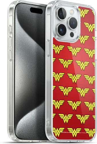 Vista 129 de Head Case Designs Funda de gel suave con licencia oficial de Wonder Woman DC Comics Classic Logos compatible con Apple iPhone 7 Plus/iPhone 8 Plus