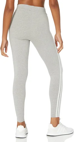 Vista 2 de adidas Originals Leggings de 3 rayas para mujer, NegroBlanco
