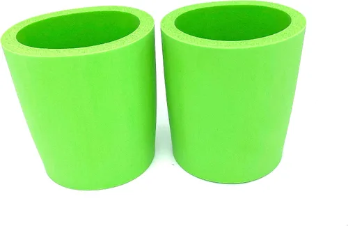 Vista 31 de Pen Kit Mall - Enfriador de latas de espuma gruesa en blanco de la vieja escuela, no plegable (varios colores, paquete de 6 - C, 6)