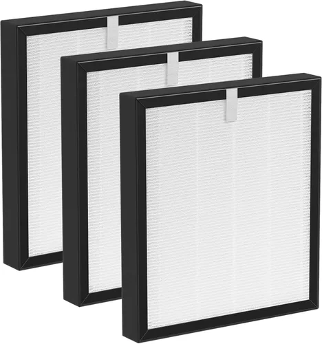 Vista 9 de LINNIW Filtro de repuesto TZ-K2 compatible con el purificador de aire ToLife TZ-K2, sistema de filtración 3 en 1 con carbón activado y prefiltro