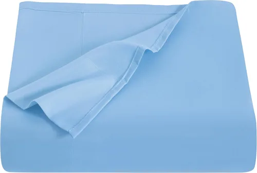 Vista 9 de NTBAY - Sábana encimera de microfibra, ultrasuave y antiarrugas, resistente a las manchas y a la decoloración Soft Brushed Microfiber Top Sheet