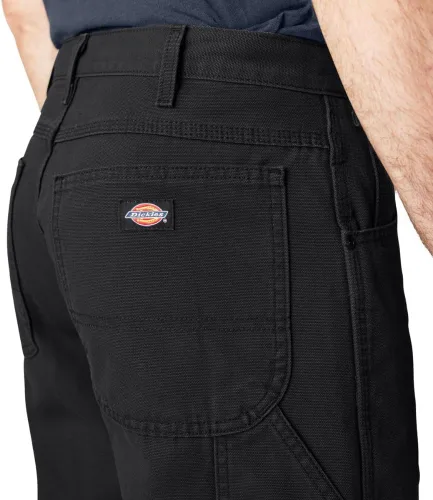 Vista 3 de Dickies - Jeans para hombre estilo carpintero relajado, de corte recto