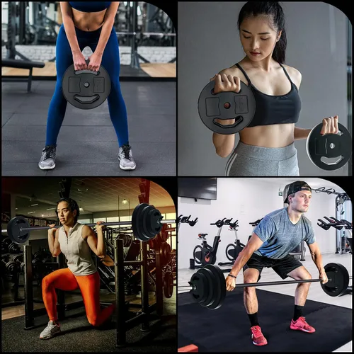Vista 5 de Juego de pesas ajustables para pesas ajustables, pesas libres ajustables para entrenamiento en casa y gimnasio