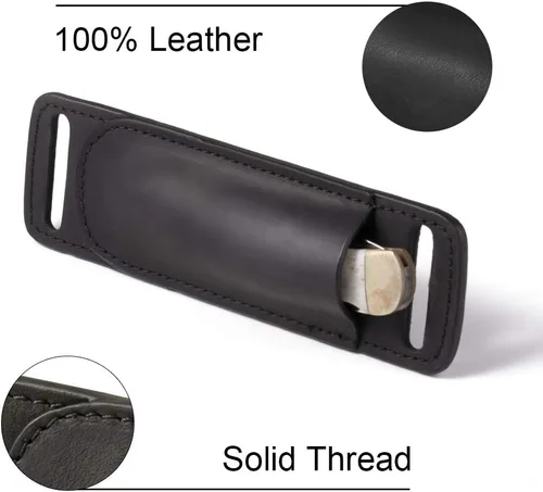 Vista 7 de Gentlestache Fundas de Cuero para Cuchillos para Cinturón, Funda para Cuchillo, Funda para Cuchillo de Bolsillo, Funda de Cuero EDC para Portador