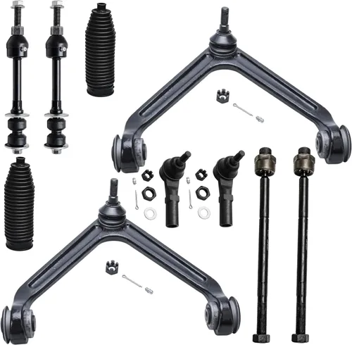 Vista 96 de Detroit Axle - Kit de suspensión frontal de 10 piezas para Dodge Avenger 2008-2014, Chrysler Sebring 2007-2010, 2 brazos de control inferiores, 2