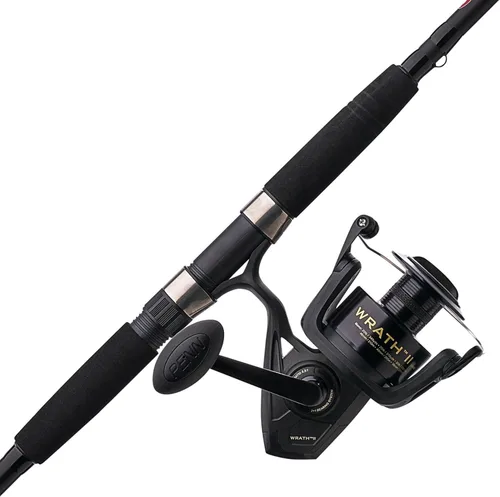 Vista 13 de Penn Wrath II - Combo de carrete giratorio y caña de pescar