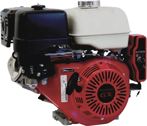 Vista 2 de Honda Nuevo motor GX390 estándar 1" manivela, arranque eléctrico, alerta de aceite
