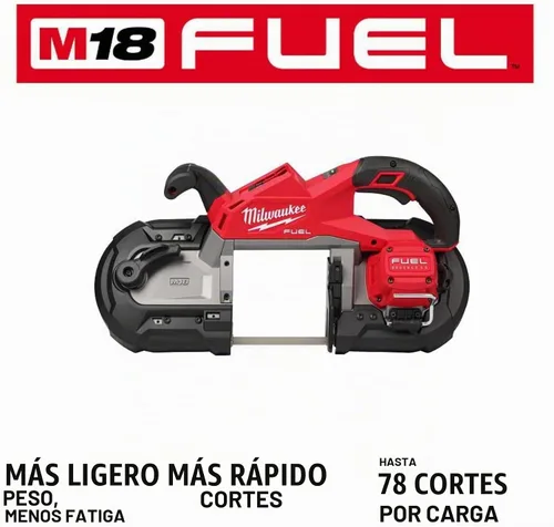 Vista 3 de Sierra de corte profundo Milwaukee 2729-21 M18 kit 1 unidad