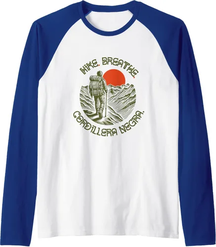 Vista 7 de Mountaineering - Camiseta de béisbol raglán Cordillera Negra