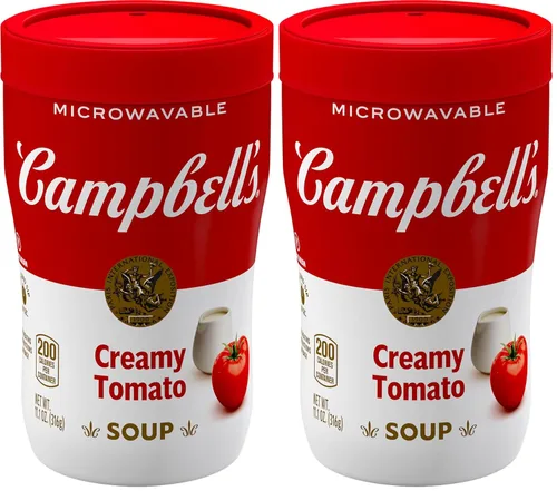 Vista 8 de Sopa Campbell's para llevar, de tomate cremosa, 11.1 oz