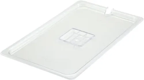Vista 5 de Winco SP7200C Cubierta ranurada de 1/2 bandeja, transparente, mediana