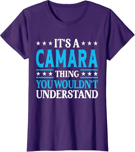 Vista 8 de It's A Camara Thing Surname Funny Family Last Name Camara T-Shirt