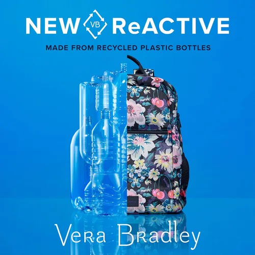 Vista 6 de Vera Bradley Recycled Lighten Up Reactive Zip-Around Wristlet with RFID Protection