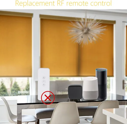 Vista 2 de Hub de RF de motor de sombra enrollable, concentrador de RF de motor AOK, hub de control remoto compatible con Alexa, Google Home, Smartthing, WiFi