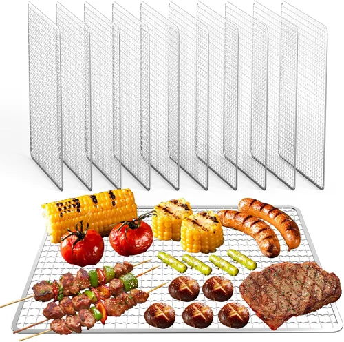 Vista 9 de Cubierta para Parrilla, Cubiertas de Parrilla BBQ Desechables, Paquete de 10 Cubiertas para Parrilla para Parrilla al Aire Libre, Forros de Parrilla