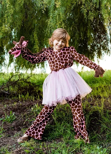 Vista 3 de Disfraz de princesa paraíso para niños