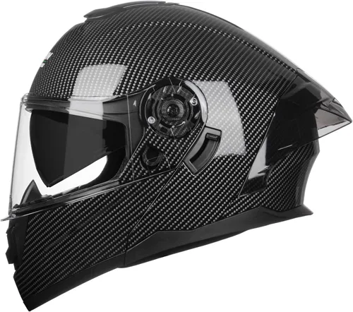 Vista 6 de Casco modular para motocicleta con diseño abatible, aprobado por el DOT con visera extra transparente, cascos de cara completa para motocicleta