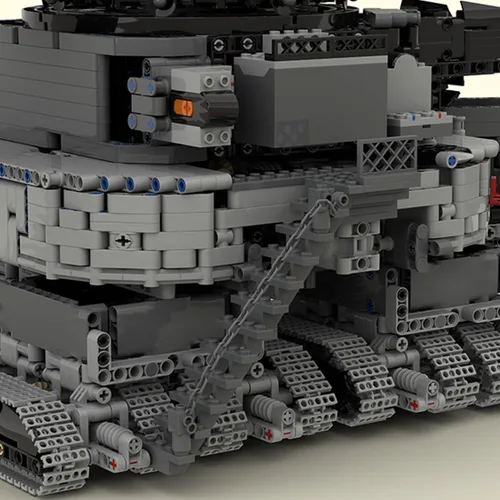 Vista 5 de Kit de construcción de excavadora de ingeniería, serie de vehículos de ingeniería tecnológica, conjunto de bloques de construcción (5707PCS)