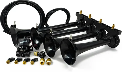 Vista 2 de HornBlasters Conductor Special HK-S4-232 Kit de bocina con sonido de tren