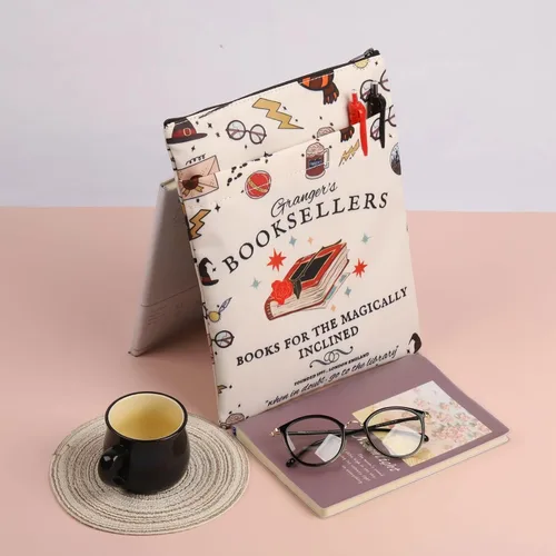 Vista 5 de BLUPARK HP Inspired Book Sleeve HP Potter Regalos Amantes de los libros Fundas de libro para libros de tapa blanda Potter Merch Regalo