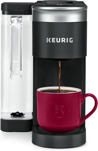 Vista 5 de Keurig K-Duo Single Serve K-Cup Pod & Carafe Coffee Maker, Black & K-Supreme SMART Coffee Maker, MultiStream Technology, Brews 6-12oz Cup Sizes