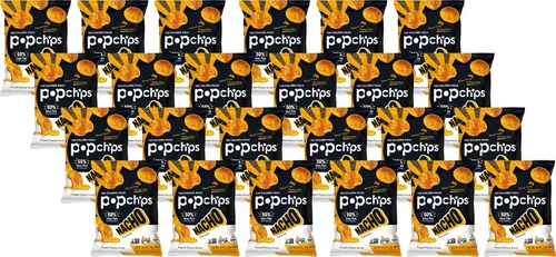 Vista 7 de Popchips Paquete variado de papas fritas, porciones individuales de 0.8 onzas (paquete de 24), 4 sabores: 8 sal marina, 8 barbacoa, 4 crema agria