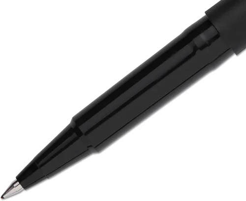 Vista 3 de Sanford Uniball 60151 - Bolígrafo de rodillo (0.020 in), micro punta, tinta negra, docena (60151)