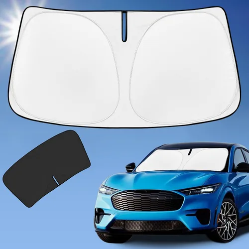 Vista 15 de Parasol de 4 capas para parabrisas, ajuste personalizado, tela 240T