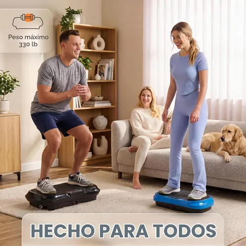 Vista 8 de Lifepro Máquina de ejercicios con placa de vibración Waver con 99 Negro