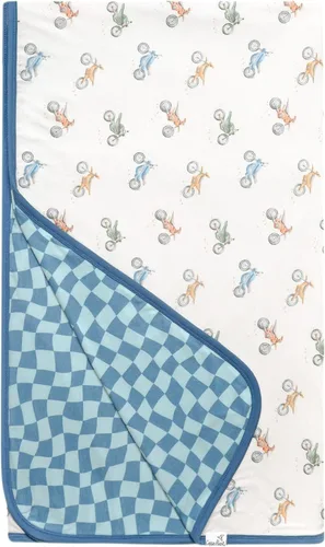 Vista 76 de Copper Pearl Manta de bebé jumbo de 3 capas: edredones suaves para niños y niñas Transpirable, acogedora, manta para niños pequeños Edredón