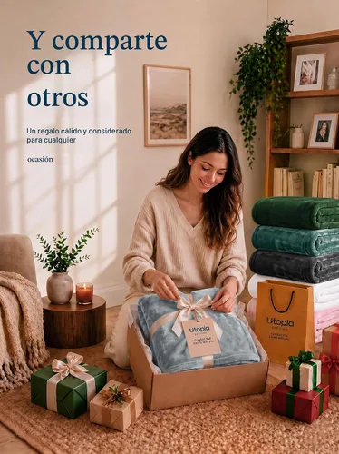 Vista 7 de Utopia Bedding - Manta de vellón de lujo, mullida, antiestática; manta de suave microfibra de 8.8 oz/yd² (300 g/m²) para sofá y cama; tamaño Gris