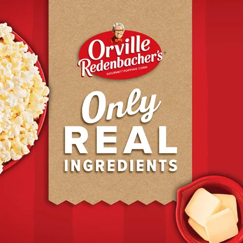 Vista 3 de Orville Redenbacher's Palomitas de maíz, 3.29 onzas, 12