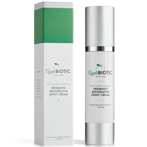 Vista 2 de Crema facial de vinagre de sidra de manzana para día y noche, hidratante, alivio del enrojecimiento, loción hidratante facial para piel seca, grasa
