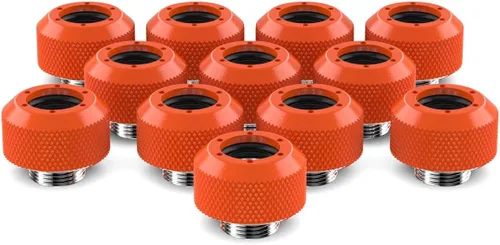 Vista 19 de PrimoChill Rígido RevolverSX Series de 1/2 pulgadas - Paquete de 12 - Cobre Caramelo