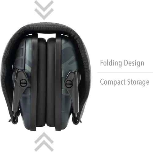 Vista 2 de Howard Leight by Honeywell Impact Sport Sound Amplification Electronic Shooting Earmuff, MultiCam Black (R-02527)