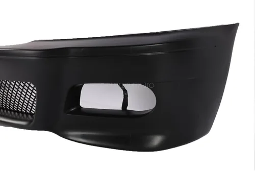 Vista 5 de PENSUN Fundas de parachoques delantero estilo M3 para BMW E46 SEDAN Wagon 1999-2005 con lámparas antiniebla