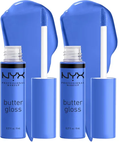 Vista 51 de NYX MAQUILLAJE PROFESIONAL Brillo de mantequilla, brillo de labios no pegajoso, - Eclair (rosa)