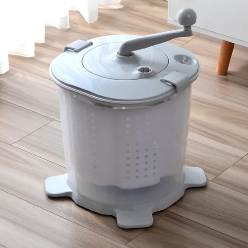 Vista 8 de Lavadora manual portátil no eléctrica Spin Dryer Combo, Mini lavadora de mano Lavandería Spinner, Ropa compacta Ropa interior Calcetín Lavadora