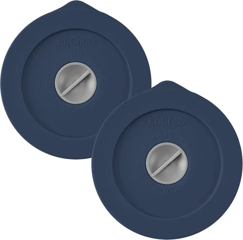 Vista 26 de Tapas de repuesto para Pyrex 7200-PC de 2 tazas, tapa de cobertura de almacenamiento redonda de silicona para tazón de vidrio Anchor Hocking Beige 4