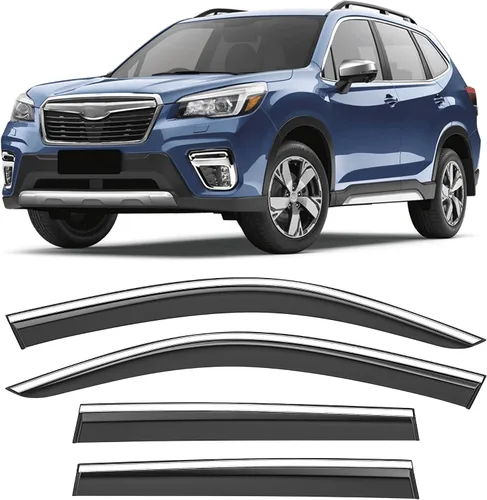 Vista 26 de Deflectores de ventana irrompibles con cinta para Chevrolet Equinox 2025-2026