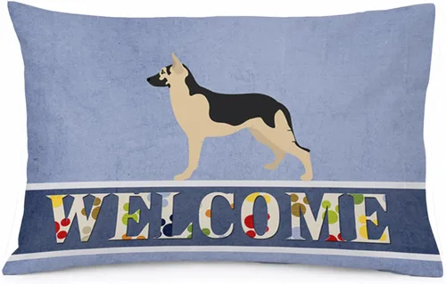 Vista 42 de Caroline's Treasures BB8334PILLOWCASE AIDI Atlas Mountain Dog - Funda de almohada estándar, color azul, ligera, súper suave, de fácil cuidado