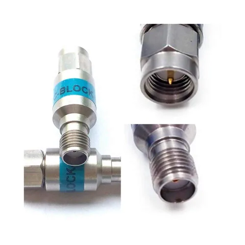 Vista 4 de BECEN 2 piezas 2W SMA DC-Block DC a 6 GHz 50 Ohm