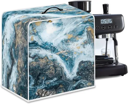 Vista 22 de Cubierta antipolvo para máquina de café con girasol, cubierta antipolvo para cafetera, funda para licuadora, cubierta de tela para batidora de pie