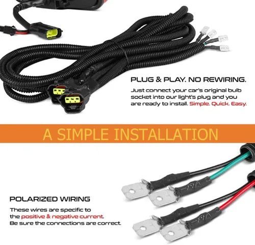 Vista 4 de ADIIL Kit de 2 luces LED 3 en 1 con lente roja de respaldo, reversa y antiniebla para Mercedes Benz W463 Clase G 1986-2018, G500, G550, G55, G63 AMG