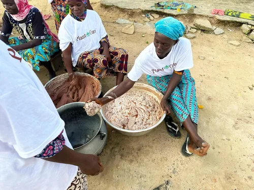 Vista 8 de Manteca de karité africana sin refinar, 100% puro, natural, orgánico, marfil, de grado A, de 16 onzas, hazlo tú mismo, manteca para cuerpo, loción