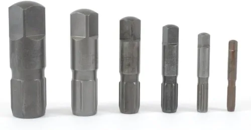Vista 8 de RIDGID Juego de extractor de tubos (35685) + juego de grifos Drill America NPT (POUCSNPT5)